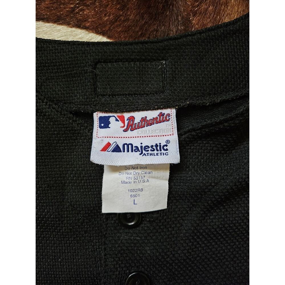 Vintage Authentic Majestic MLB Miami Florida Marlins Sz L - Picture 3 of 7